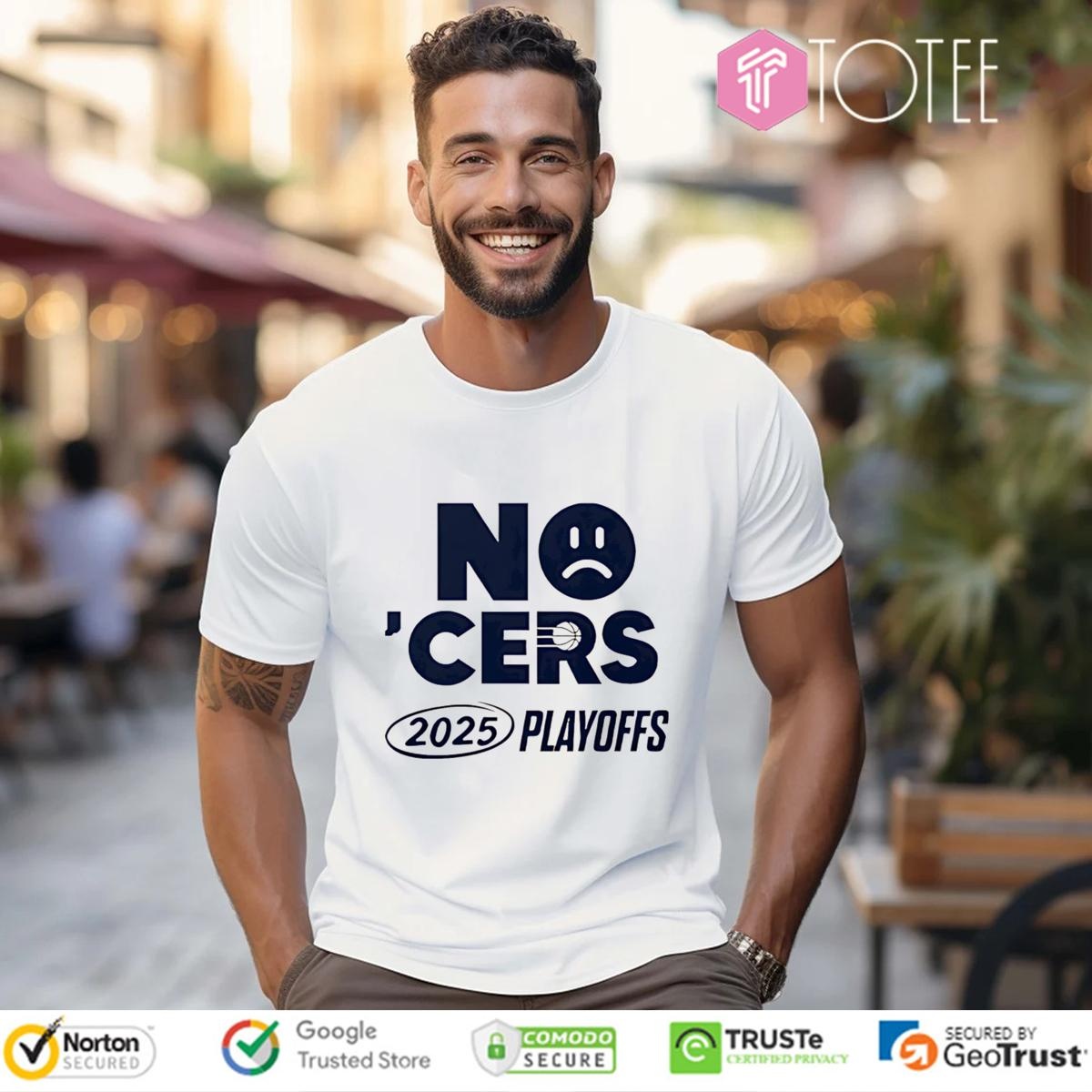 No Cers Indiana Pacers 2025 Playoffs Nba Finals T-shirt