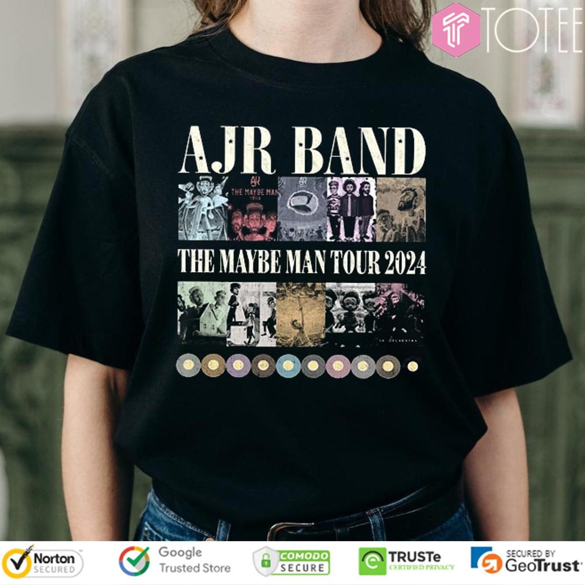 The Maybe Man Tour Ajr Band Concert 2024 T-shirt