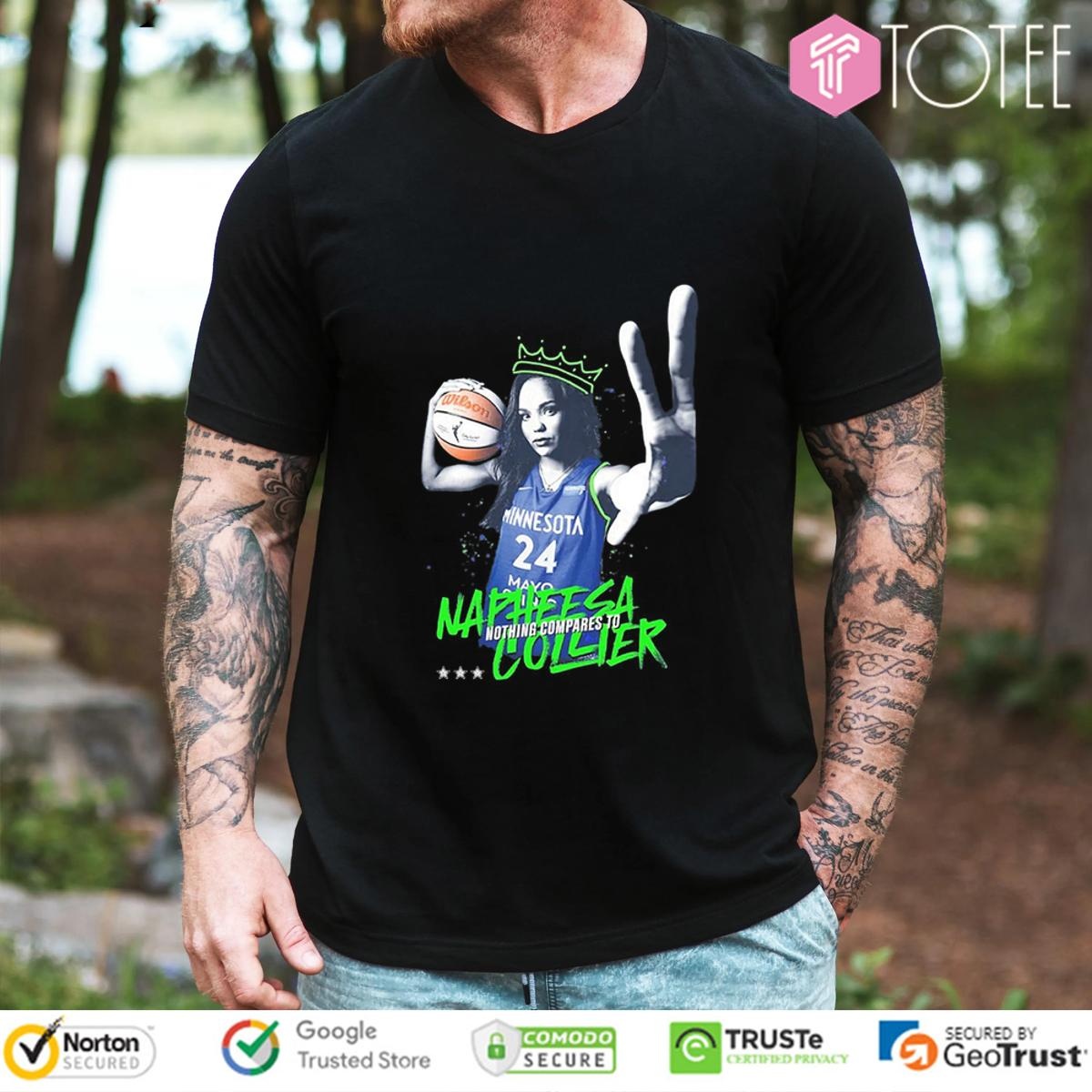 Nothing Compares To Napheesa Collier Slam Cover T-shirt