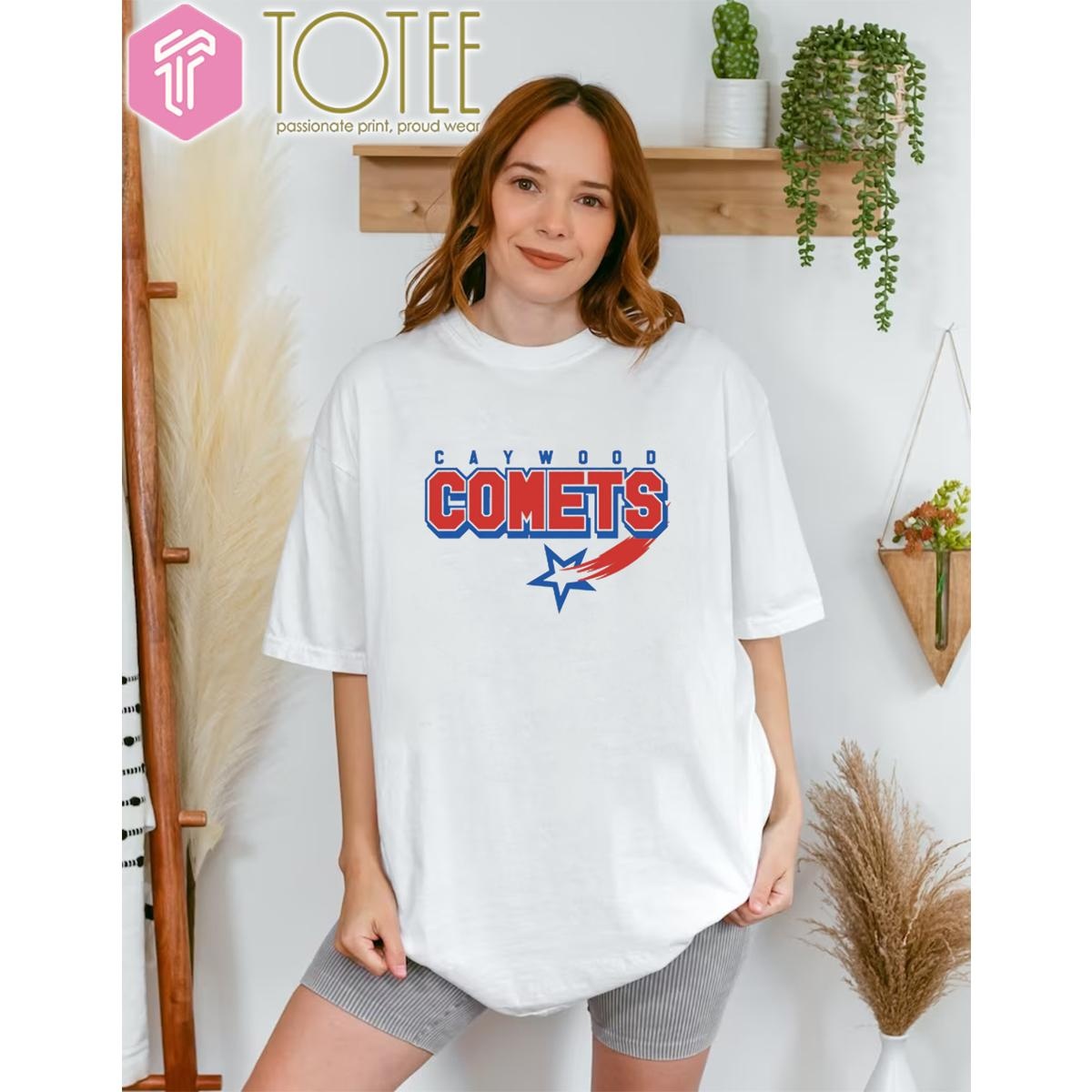 Caywood Comets Elementary School Logo T-shirt