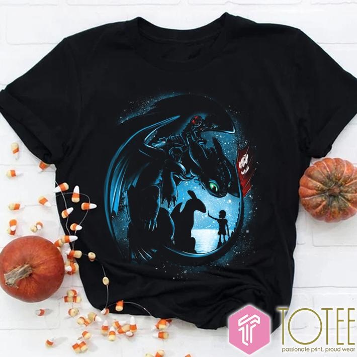 Toothless And Hiccup Yesterday And Tomorrow T-shirt